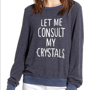 Let Me Consult My Crystals Wildfox sweater